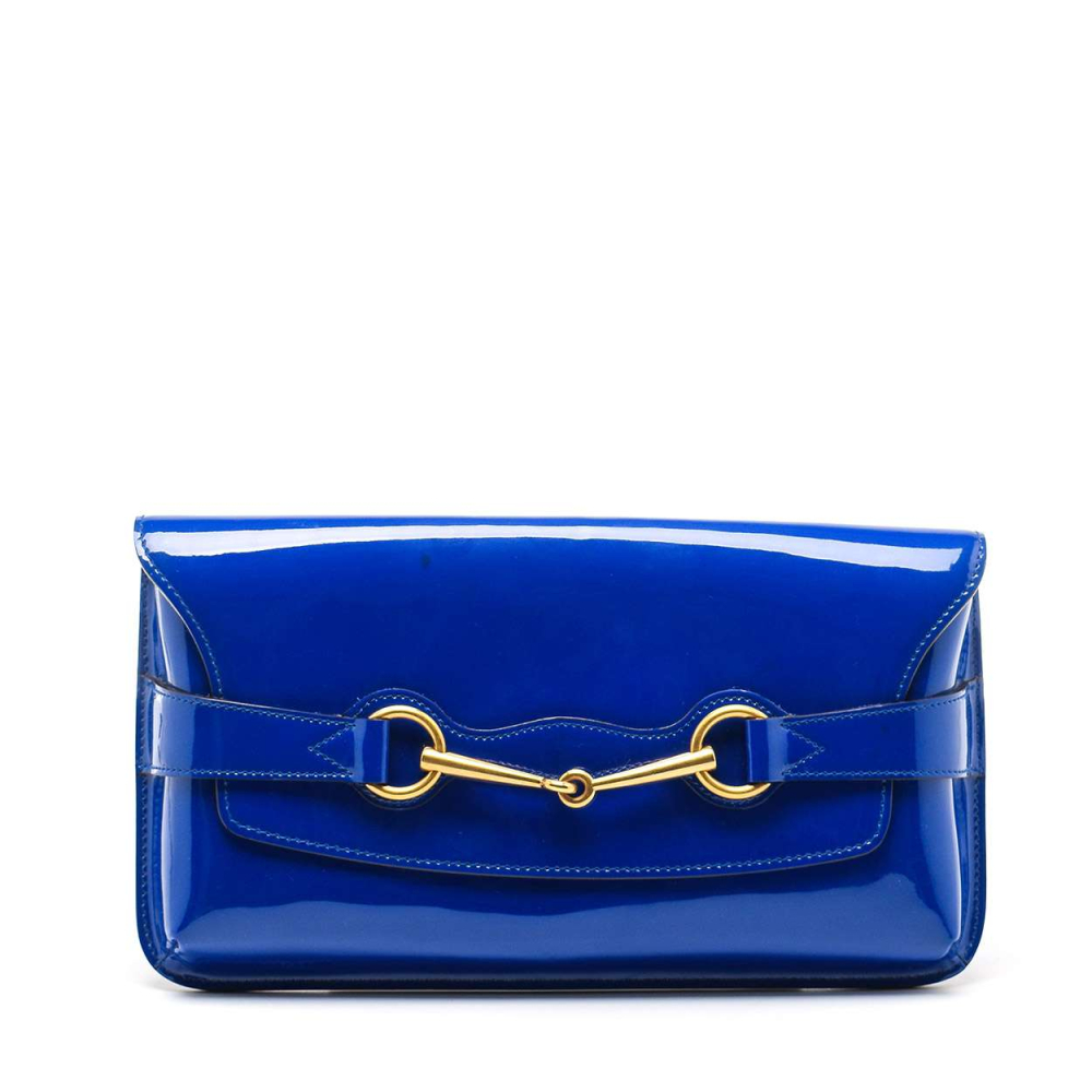 gucci blue clutch