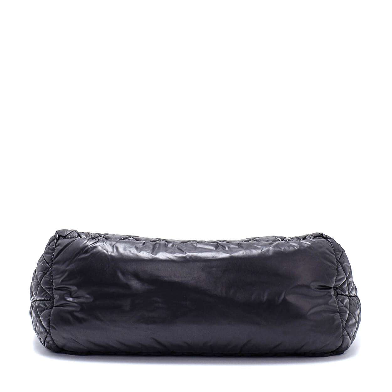Chanel - Black Nylon Quilted Cocoon Shopping Bag