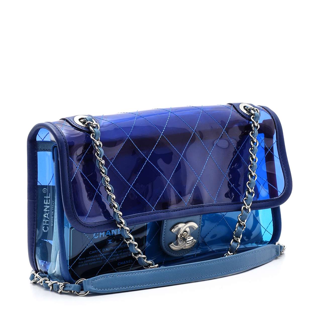 Chanel PVC Quilted Coco Splash Flap Bag