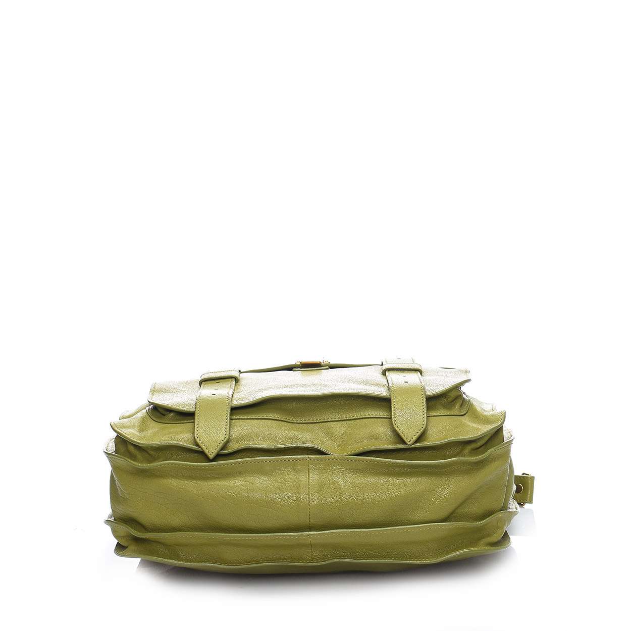 Proenza Schouler - Green Leather Ps1 Satchel Bag
