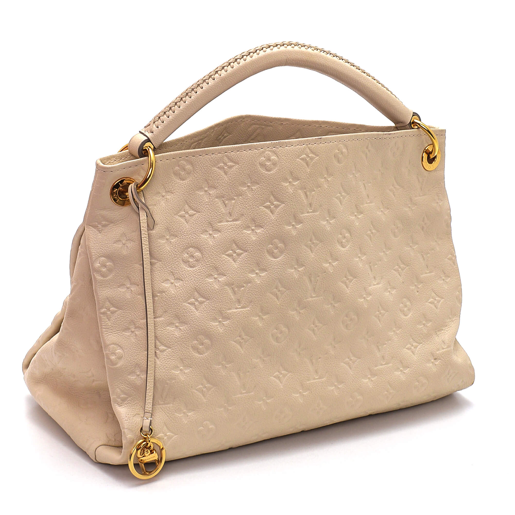 LOUIS VUITTON ARTSY EMPREINTE CREAM BAG