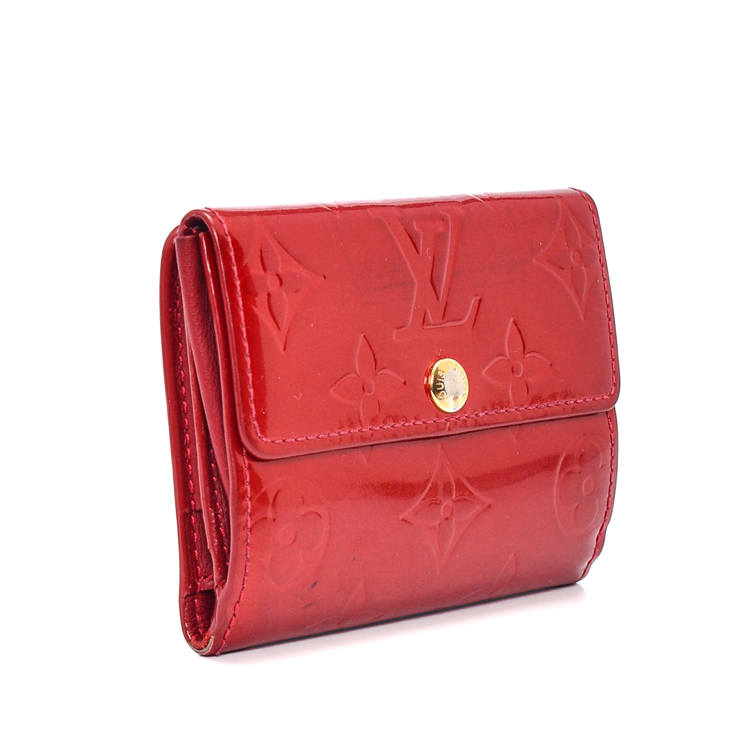 Louis Vuitton Ludlow Wallet Vernis Red 1890682