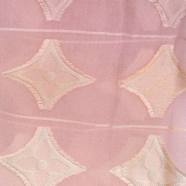 Louis Vuitton - Soft Pink Monogram Striped Shawl